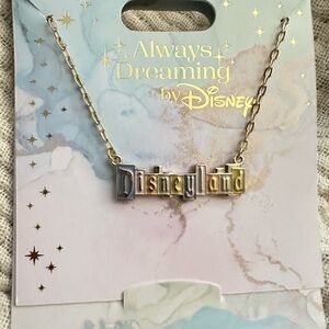 Disneyland Marquee Necklace